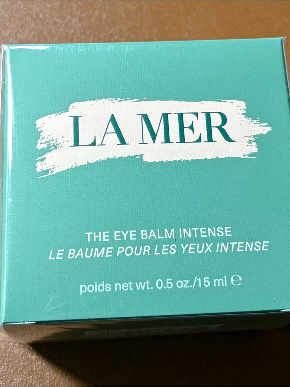 LA MER The Eye Balm Intense - 0.5 oz/ 15ml New In Box Sealed Authentic